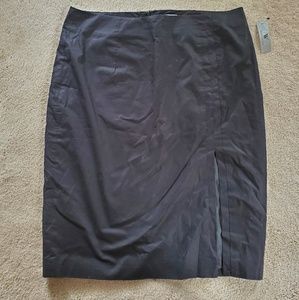 Black Worthington Pencil Skirt